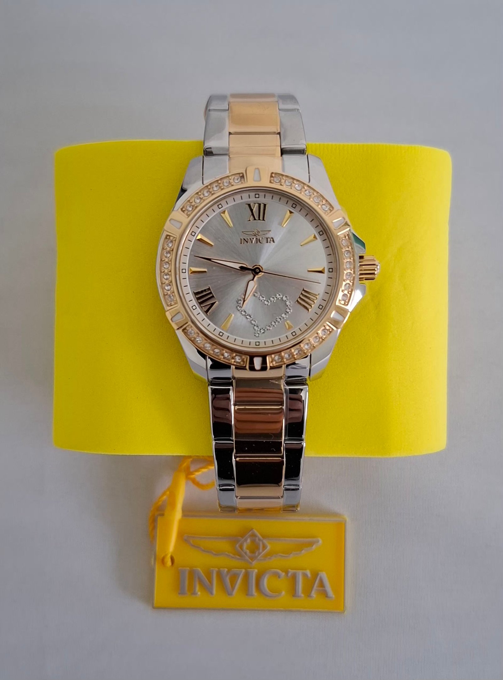 Reloj Invicta Angel Luvora para mujer - 35 mm. Oro. Acero (49844) - Imagen 2