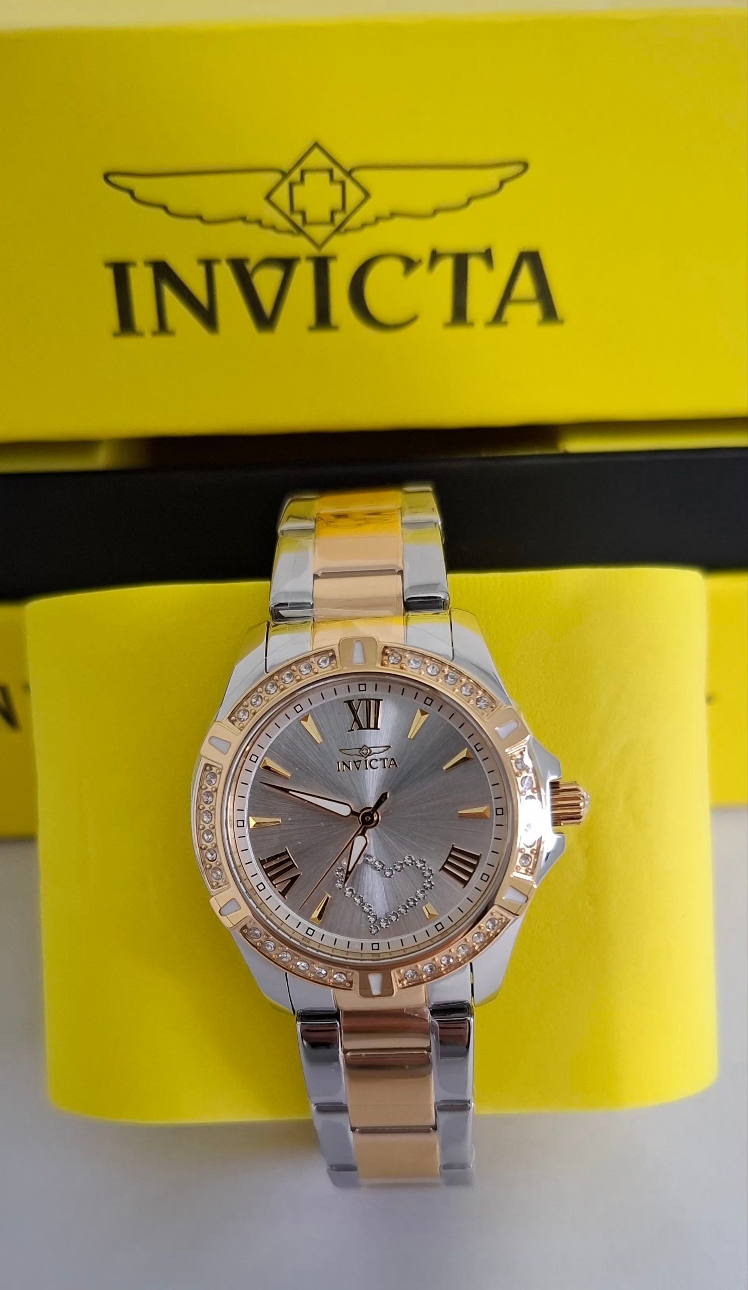 Reloj Invicta Angel Luvora para mujer - 35 mm. Oro. Acero (49844) - Imagen 3